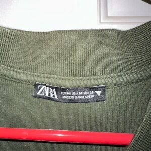 Zara Olive Green Sweater